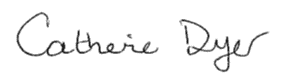 Catherine Dyer's signature