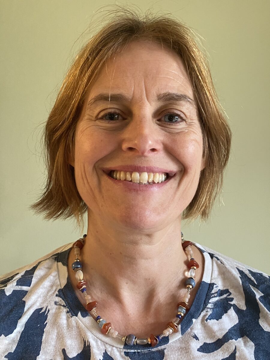 Headshot of Sarah Beresford, smiling
